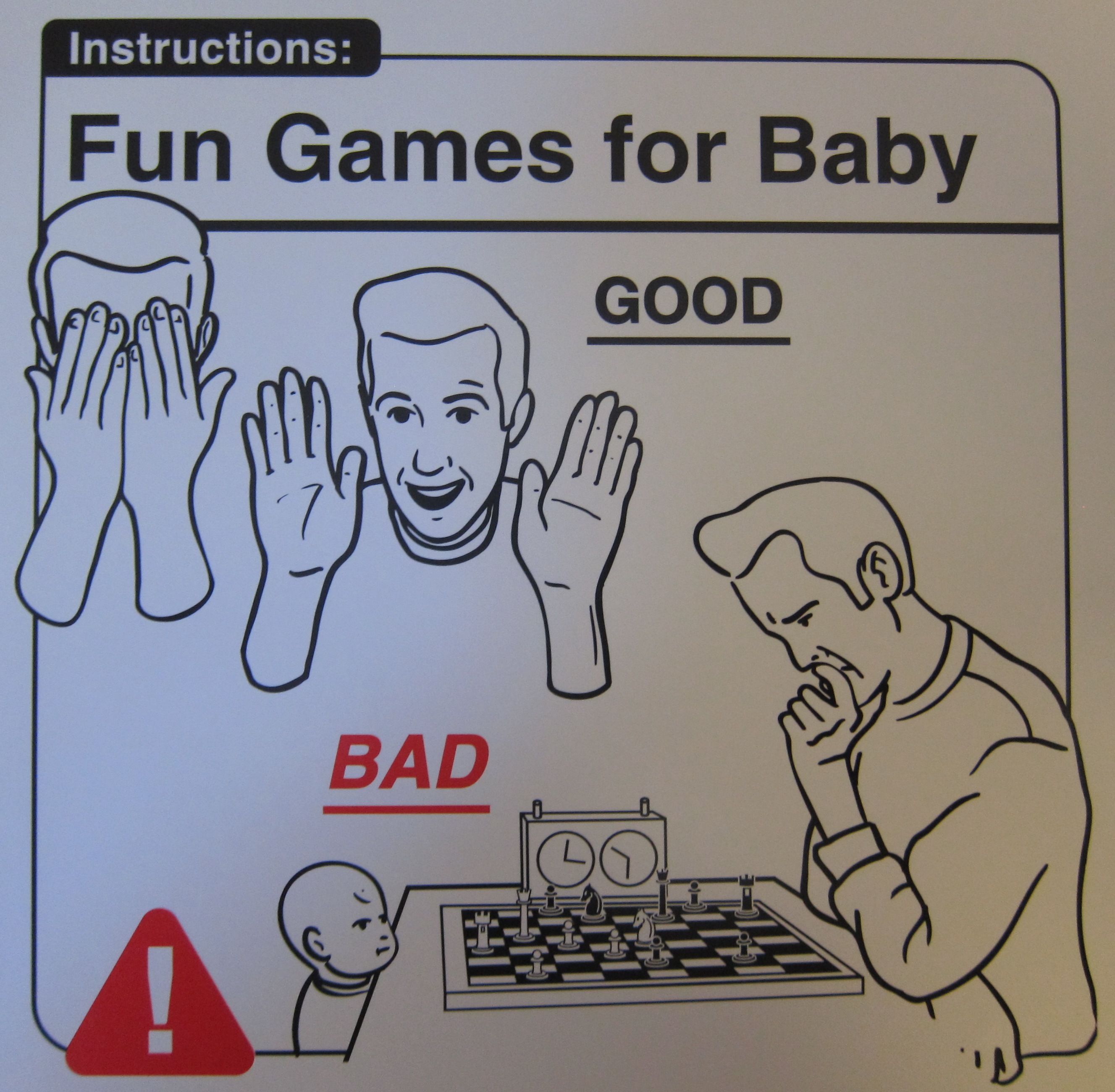 Parenting Tip of the Week 1 – No Chess for Baby