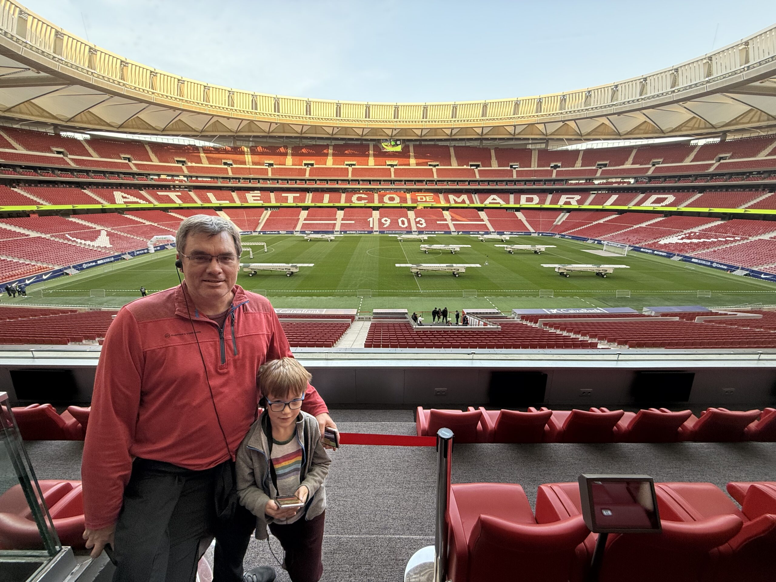 Football Fanatics in Madrid